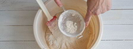 цельнозерновой хлеб на кефире. Шаг 6