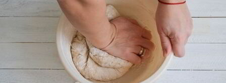 цельнозерновой хлеб на кефире. Шаг 7