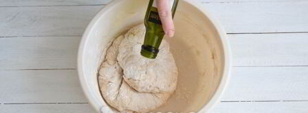 цельнозерновой хлеб на кефире. Шаг 8