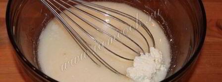 творожный хлеб с ячменными хлопьями. Шаг 4