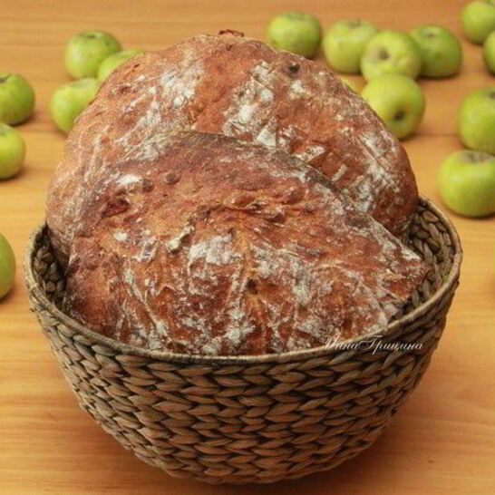 Рецепт яблочный хлеб