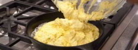 южный кукурузный хлеб. Шаг 2