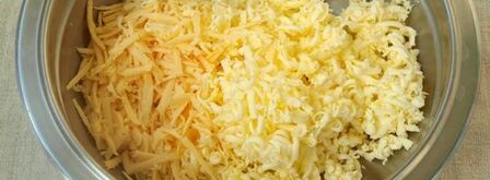 запеченный батон с сыром и чесноком. Шаг 2