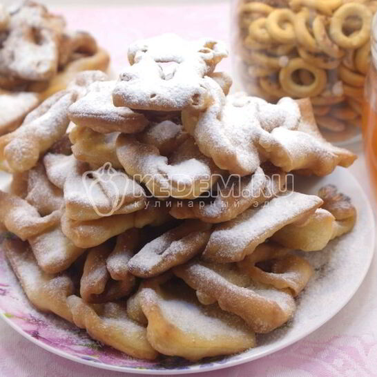 Рецепт хрустящий хворост