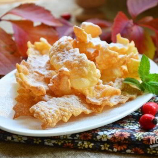 Хворост хрустящий на водке