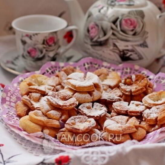 Рецепт хворост на молоке