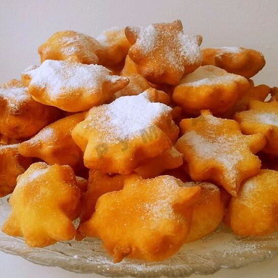 Рецепт хворост на сметане