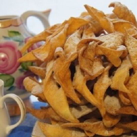 Рецепт хворост на желтках