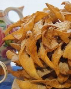 Хворост на желтках