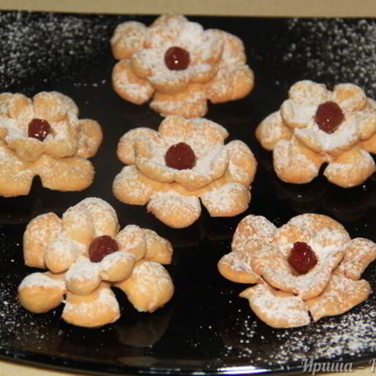 Рецепт хворост зимние цветы