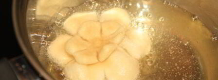 хворост зимние цветы. Шаг 8