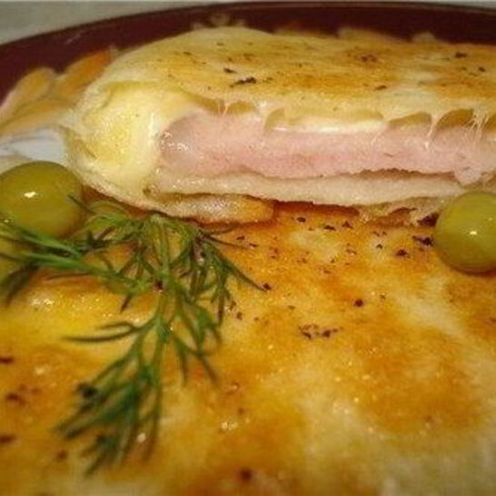 Рецепт аппетитные конвертики из лаваша с ветчиной