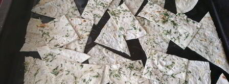 чипсы из лаваша. Шаг 6