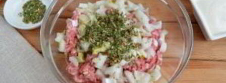 фарш в лаваше по-провански. Шаг 2