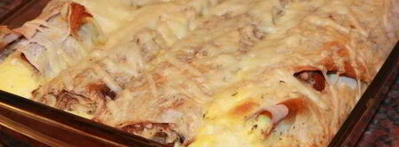 гречка с куриной печенью в лаваше. Шаг 9