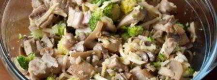 курица с брокколи в лаваше. Шаг 8