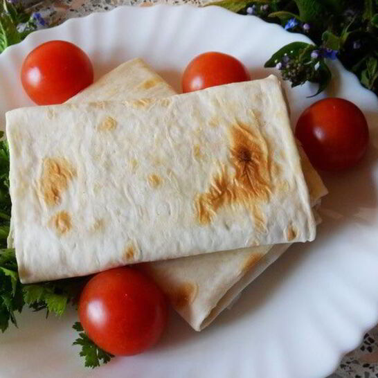 Рецепт кыстыбый в лаваше