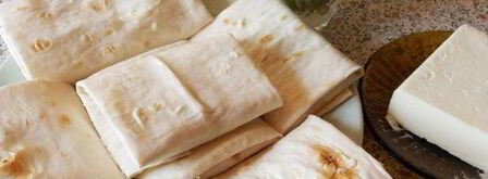 кыстыбый в лаваше. Шаг 11