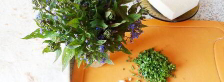 кыстыбый в лаваше. Шаг 3