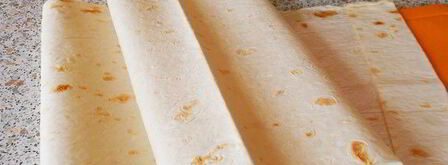 кыстыбый в лаваше. Шаг 6