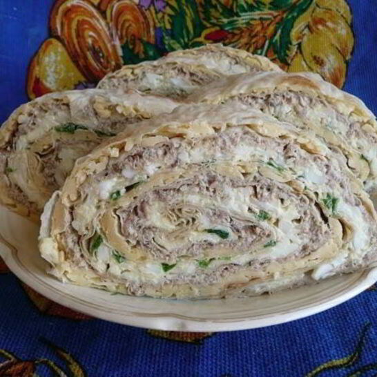 Рецепт лаваш с фаршем