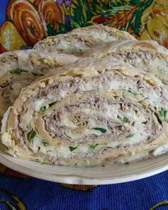 Лаваш с фаршем
