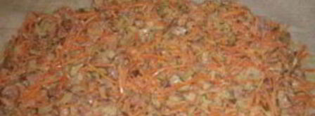 лаваш с корейской морковкой и огурцом. Шаг 2