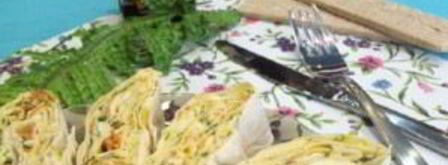 лаваш с курицей и корейской морковкой. Шаг 6