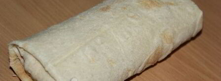 лаваш с курицей и овощами. Шаг 19