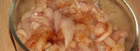 лаваш с курицей и овощами. Шаг 5