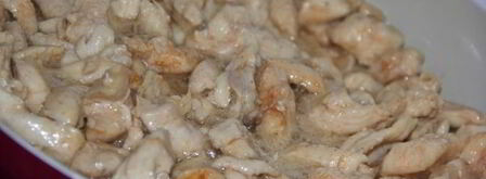 лаваш с курицей и овощами. Шаг 7