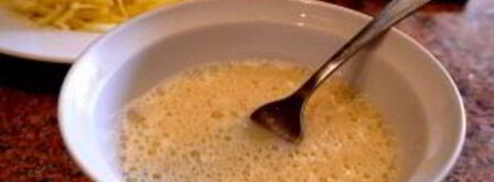 лаваш с луком и сыром. Шаг 4