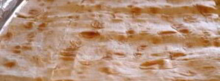 лаваш с луком и сыром. Шаг 5