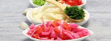 лаваш с овощами. Шаг 2