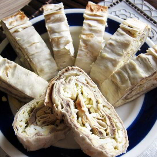 Рецепт лаваш с паштетом