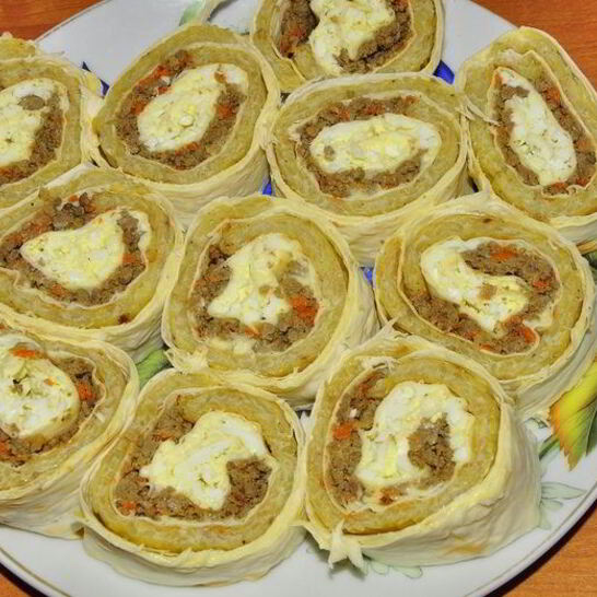 Рецепт лаваш с печенью говяжьей