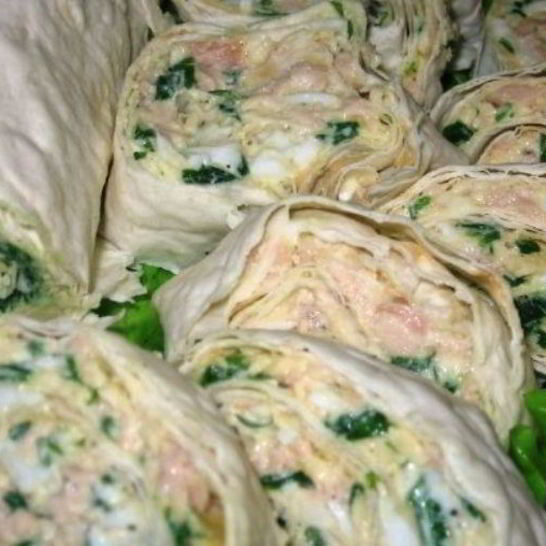 Рецепт лаваш с печенью трески