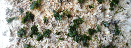 лаваш с рыбой и рисом в духовке. Шаг 4