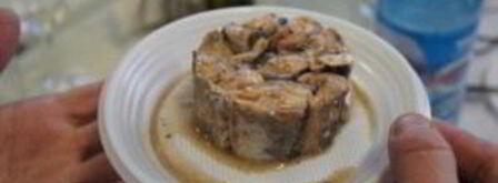 лаваш с сайрой. Шаг 2