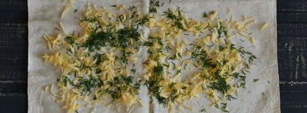 лаваш с сыром. Шаг 3