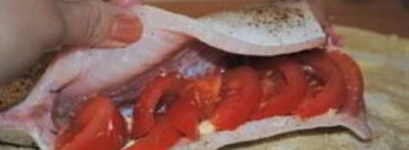 лаваш с треской. Шаг 3