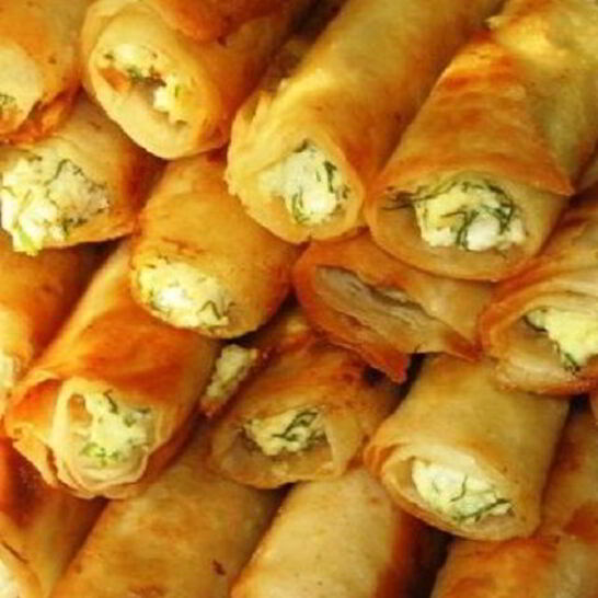 Рецепт лаваш с творогом и зеленью