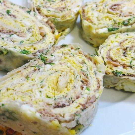 Рецепт лаваш со скумбрией