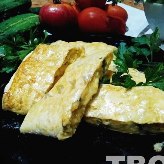 Рецепт лаваш запеченный с сыром в духовке