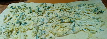 лаваш запеченный с сыром в духовке. Шаг 5