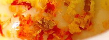 пряный сибас в лаваше с огурцом и зеленью. Шаг 4