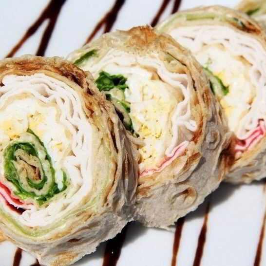 Рецепт рулет с крабовыми палочками в лаваше