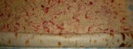 рулет с лавашом. Шаг 3