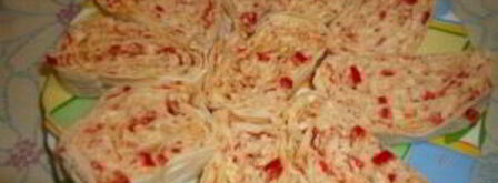 рулет с лавашом. Шаг 4