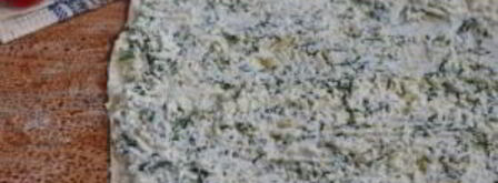 рулетики из лаваша с начинкой. Шаг 4